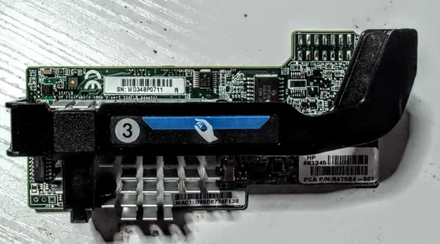 HP FlexFabric 10Gb Dual SFP  Network Adapter 647594-001 –Lot of