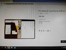 Mallette ( writing pad ) ' CUTTER & BUCK ' ( cuir véritable ) - Photo 10