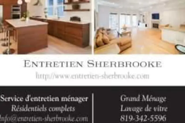 Les services d'entretien Sherbrooke
