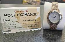 Citizen Rose Tone Pearl Face Eco-Drive Ladies Wrist Watch