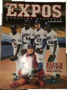 1994 Condition 10/10 Magazine Souvenir Expos $49