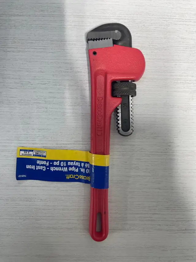Brasscraft 10-in long Adjustable Cast Iron Pipe Wrench