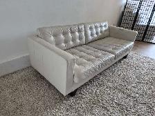 FREE DELIVERY Ikea Morabo 3 Seater Leather Sofa/Couch NO DEPOSIT - Photo 7