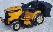 XT2 Cub Cadet Lawn Tractor with Triple Bagger