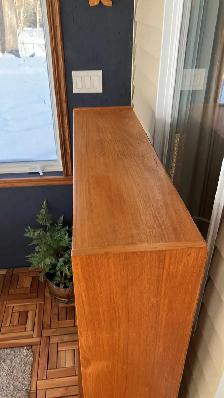 Mid century TEAK TECK Buffet console, crédence, bibliothèque, ba - Photo 5