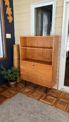 Mid century TEAK TECK Buffet console, crédence, bibliothèque, ba - Photo 7