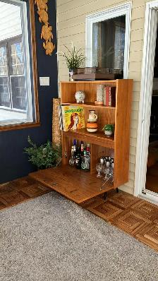 Mid century TEAK TECK Buffet console, crédence, bibliothèque, ba - Photo 10