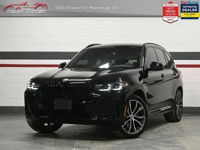 2022 BMW X3 xDrive30i ///M Ambient Light Navigation Panoramic Ro