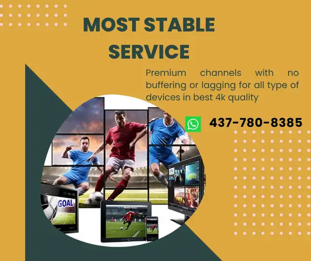 GREAT 4K /8K TV SERVICES! CONTACT NOW'