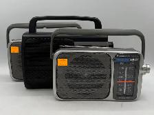 Portable Miniature Radios: Panasonic & Radio Shack 3 Available