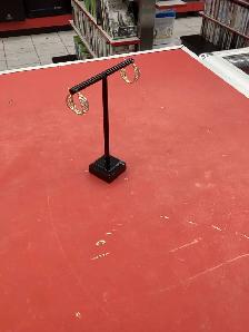 boucle d’oreille en or 10k 2 ton