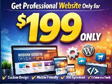 Get Professional Website Done only for $199