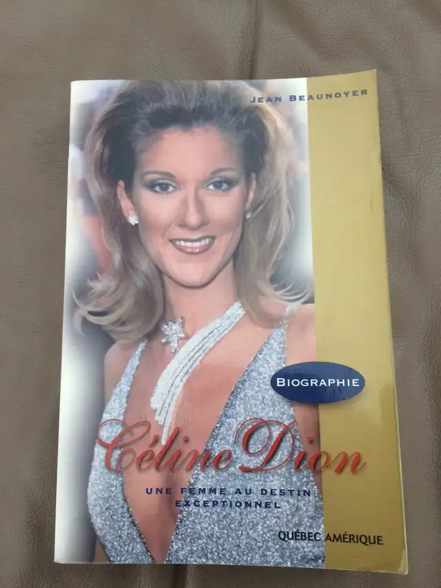 BIO NEUVE DE CÉLINE DION UNE FEMME AU DESTIN EXCEPTIONEL 290 PAG