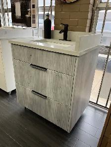 Evolution 3 – Custom Fluted Bathroom Cabinet Collection - Photo 6