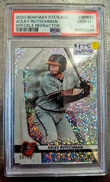 2020 Topps Bowman Prospect Adley Rutschmann PSA 10 (31632551)