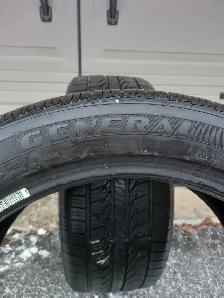 2 tires GENERAL 235/45/R18 all season. - Photo 3