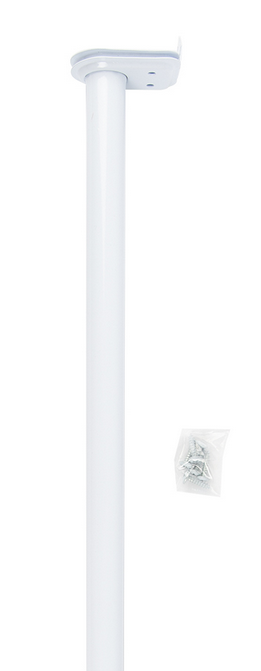 Closet Rod Adjustable 96in To 120in White (Price $15.99)