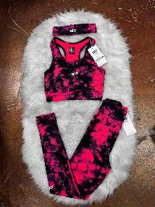 Women's active wear sets with headband  S - XL