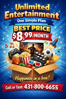 Premium TV Channels & On-Demand Content