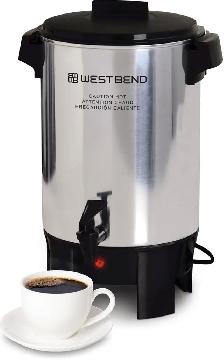 West Bend 58030 Party Perk Coffee Urn – 30-Cup