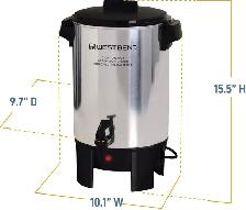 West Bend 58030 Party Perk Coffee Urn – 30-Cup - Photo 6