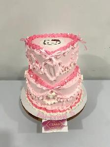 Hello kitty cake idea 20 servings - Photo 2