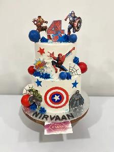 White flowers wedding cakes , pink red flowers cake - Photo 3