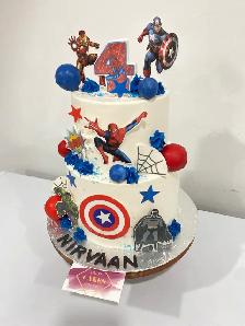 White flowers wedding cakes , pink red flowers cake - Photo 4