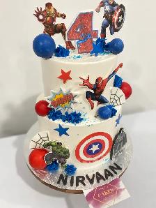 White flowers wedding cakes , pink red flowers cake - Photo 5