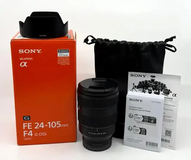 Sony FE 24-105mm f/4 G OSS Full Frame E-Mount Lens $849