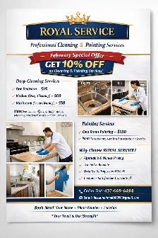 cleaning and pending service