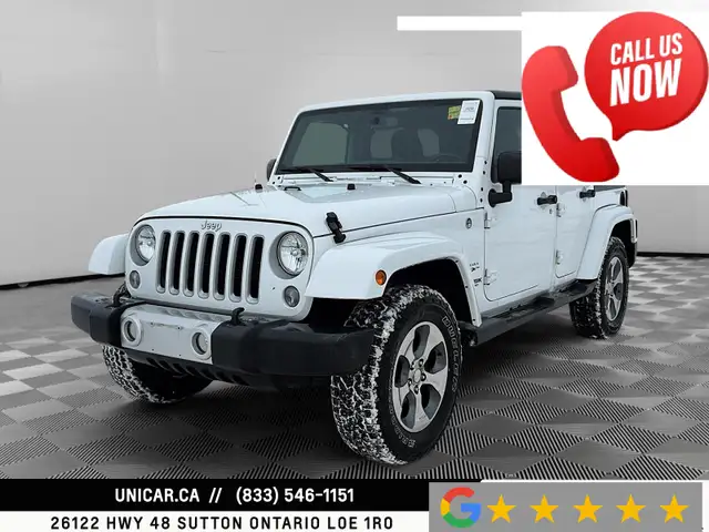 2018 Jeep Wrangler JK Unlimited Unlimited Sahara Navigation Blue