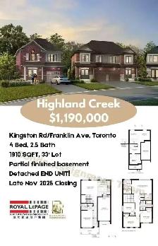 Highland Creek Detached Home Assignment – Rare Corner Lot! - Photo 2
