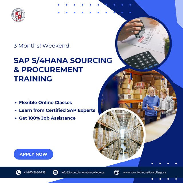 S/4 HANA Sourcing and Procurement (SAP MM) - Join Now!