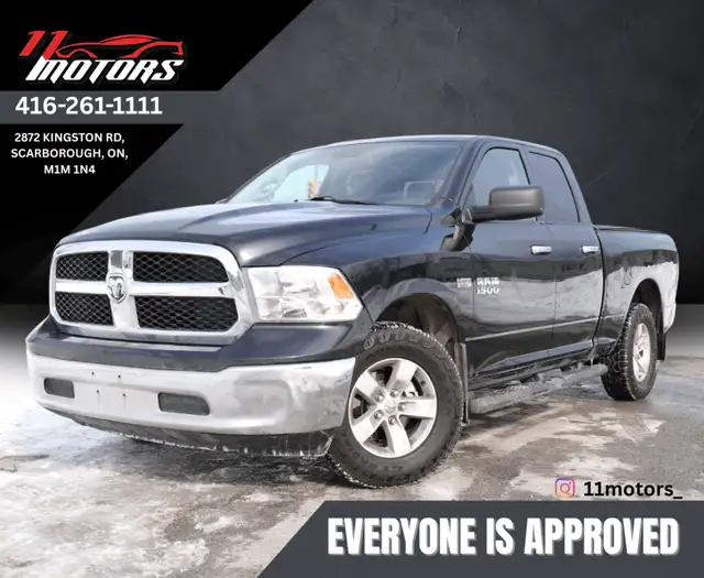 2016 Ram 1500 4X4 Quad Cab 140.5' SLT |HEMI| NO ACCIDENTS | ONE