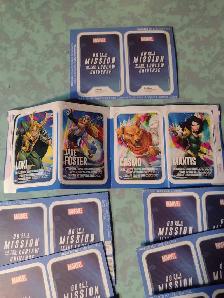 21 sealed 1 opened Marvel Go on a mission Lablaws Universe packs - Photo 8