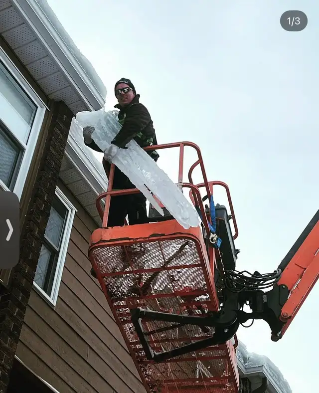 Emergency Ice Dam Removal