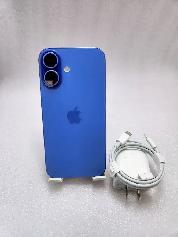 iPhone 16 128gb Blue 100%Bh W/Charger 3 Months Warranty