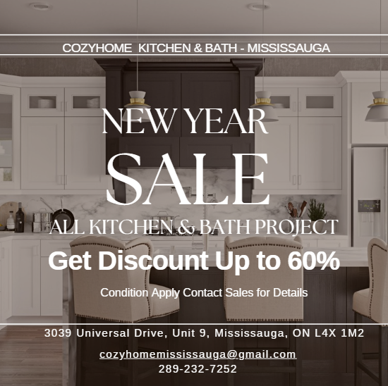 New Year Sale! Save Up to 60% OFF on Kitchen & Bath Project