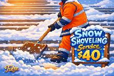 Show Shoveling Service $40 Total