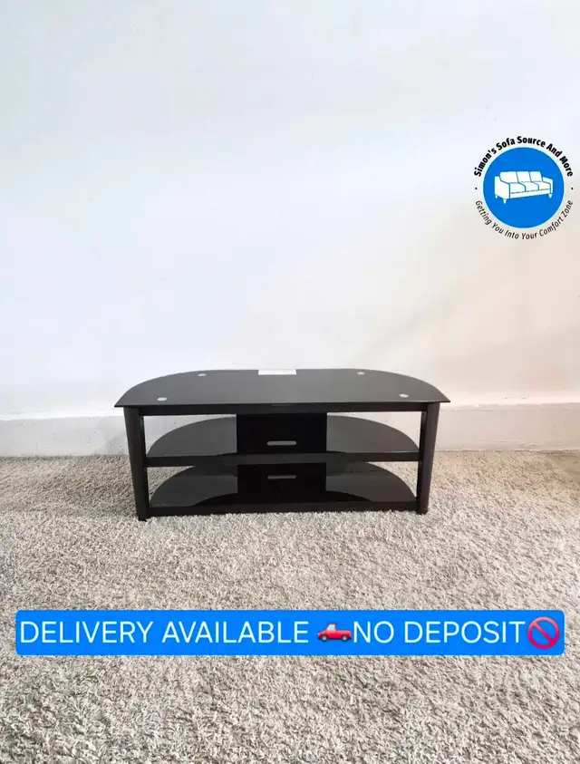 FREE DELIVERY Modern Glass TV Stand / TV Cabinet / Entertainment
