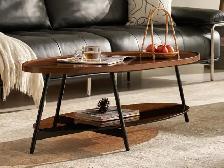 SHRINE Modern Oval Coffee Table - Photo 3