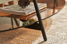 SHRINE Modern Oval Coffee Table - Photo 7