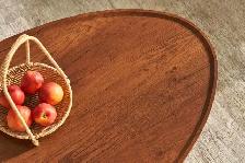 SHRINE Modern Oval Coffee Table - Photo 8