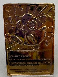 Burger King Golden Pokemon Cards: Jigglypuff & Charizard - Photo 5