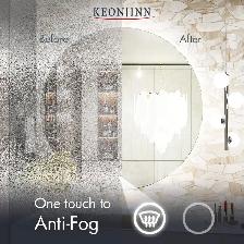 Keonjinn 32" Round LED Bathroom Mirror - Photo 5