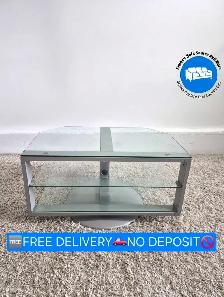 FREE DELIVERY Glass Swivel TV Stand / TV Cabinet / Entertainment