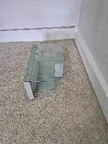 FREE DELIVERY Glass Swivel TV Stand / TV Cabinet / Entertainment - Photo 5