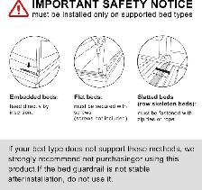 Zefinot 3-Piece King Bed Rail Guard Set - Photo 4