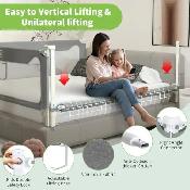 Zefinot 3-Piece King Bed Rail Guard Set - Photo 7